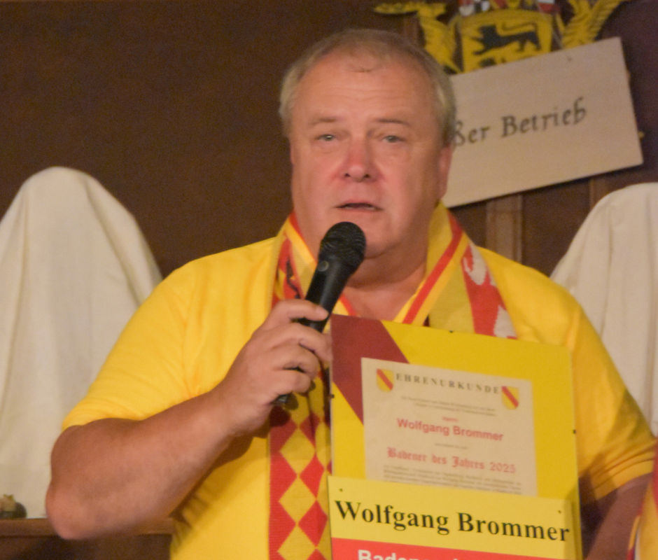 Ehrung Badener des Jahres 2025
